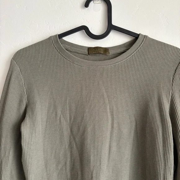 Nuuds Long Sleeve Ribbed Crewneck Bodysuit olive
Size S - Picture 4 of 7